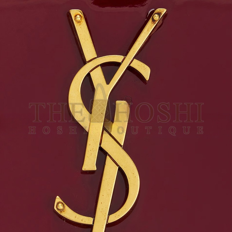 Y51 UPTOWN CHAIN WALLET IN PATENT LEATHER 607788BMIIW6259 (19*12*3cm) Master Quality